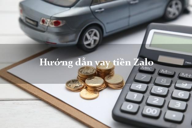 Hướng dẫn vay tiền Zalo trong ngày